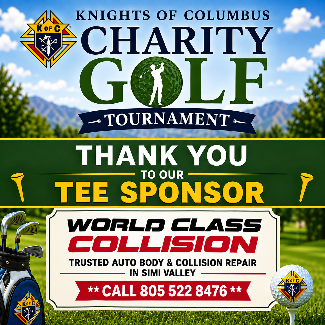 World Class Tee Sponsor best