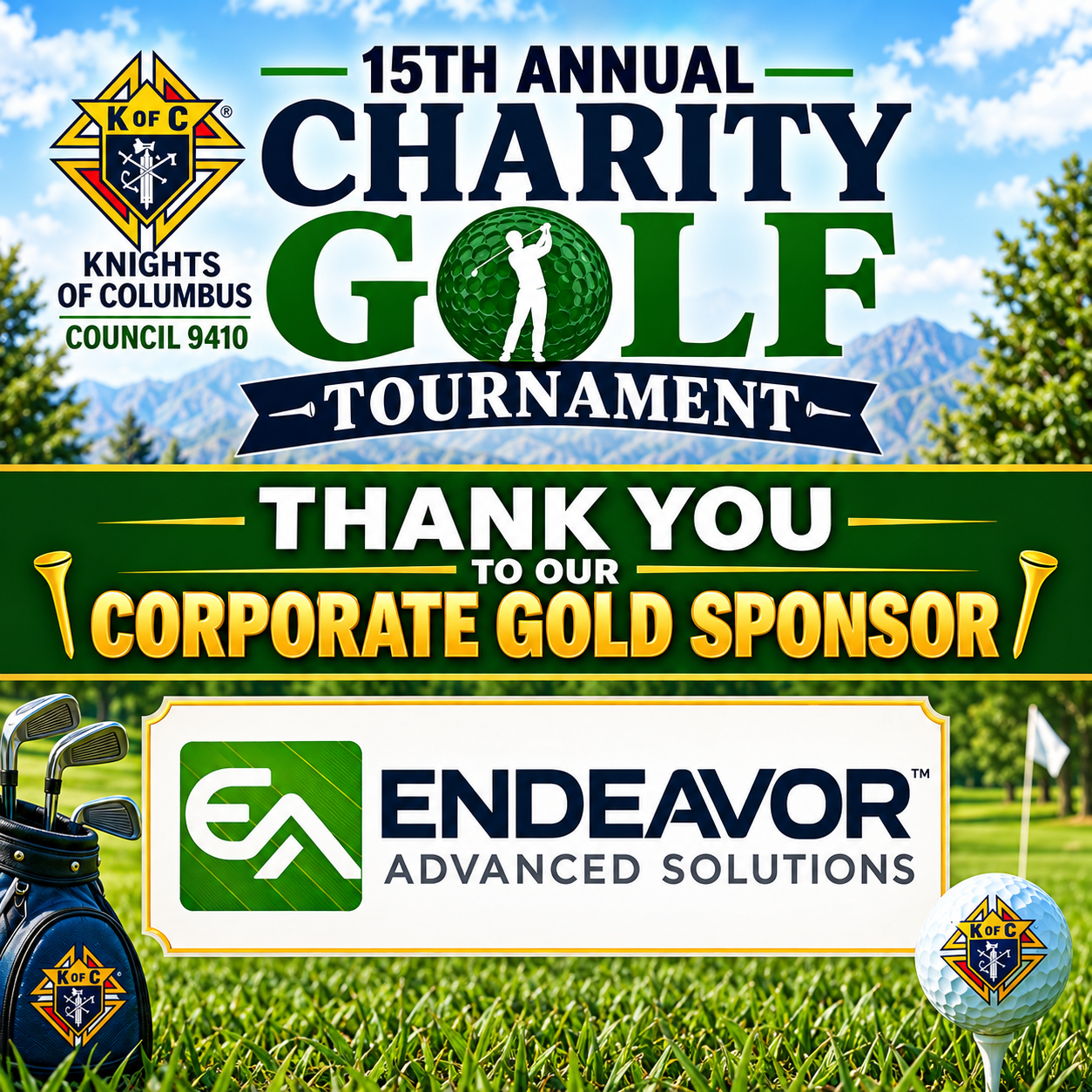 endeavor full size gold sponsor